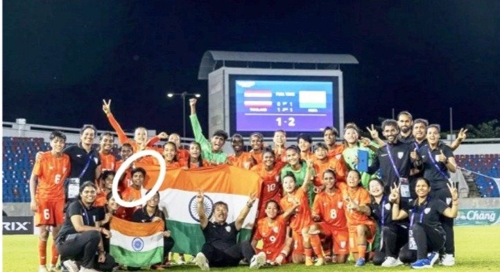बालोद की किरण पिस्दा ने रचा इतिहास, भारतीय महिला फुटबॉल टीम के साथ AFC एशियन कप में बनाई जगह