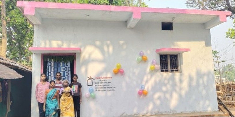 गंगाबाई का सपना हुआ साकार: प्रधानमंत्री आवास योजना से मिला पक्का घर